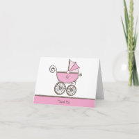Merci personnalisable - Baby Girl