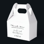 Merci personnalisé Ballotins Ajouter des noms Date<br><div class="desc">Minimaliste manuscrit merci ballotins convenant à toute occasion. Pour les fournitures de partie correspondant,  contactez le concepteur. Vous pouvez transférer cette conception à d'autres fournitures de parties selon vos besoins.</div>