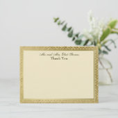 Merci personnalisé par croix catholique vintage (Debout devant)