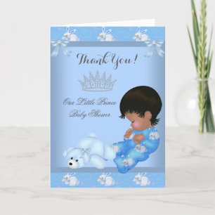 Merci Petit Prince Baby shower Garçon Bleu AM