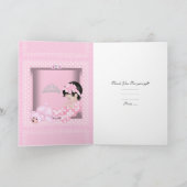Merci Petite princesse Baby shower fille rose (Intérieur)