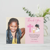 MERCI PHOTO 1ère communion - PETITE ROSE (Debout devant)