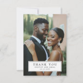 Merci photo afro-américain mariage (Devant)