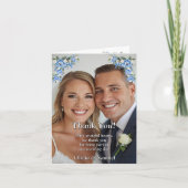 Merci - Photo avec Paeonia Bleu (Devant)