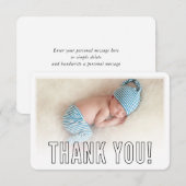 MERCI PHOTO contour moderne gras superposition noi (Devant / Derrière)