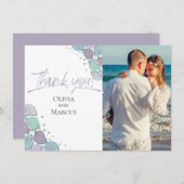 Merci photo | Coquillages Dusty Blue Lilac (Devant / Derrière)