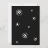 Merci photo de balle de basket moderne entraîneur (Dos)