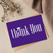 Merci photo de diplôme personnalisé