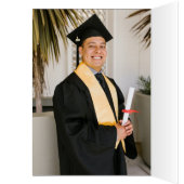 Merci photo de la casquette de graduation Monogram (Intérieur (Gauche))