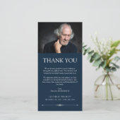 Merci photo de l'élégance bleu marine (Debout devant)