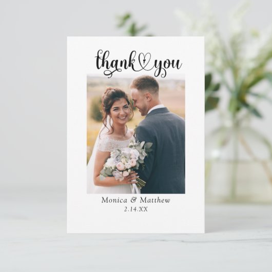 Merci photo de script moderne élégant budget (Debout devant)