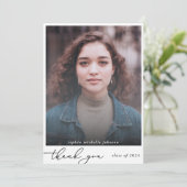 Merci photo de script moderne simple (Debout devant)