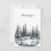 Merci photo des funérailles du paysage neigeux (Devant)