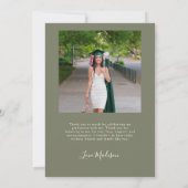 Merci photo Double Arch Green Graduation (Dos)