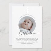 Merci photo du baptême (Devant)