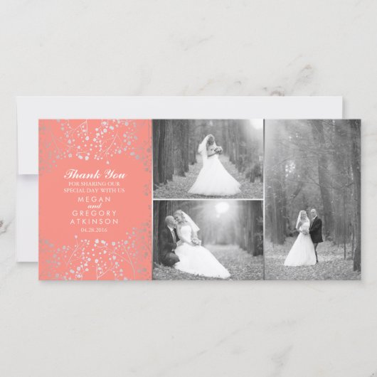 Merci photo du Mariage de la respiration du bébé e (Devant)