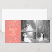 Merci photo du Mariage de la respiration du bébé e (Devant / Derrière)