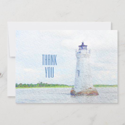 Merci photo du phare de Cockspur (Devant)