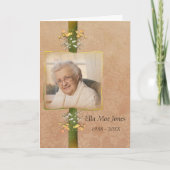 Merci photo élégant pour votre sympathie (Devant)