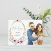 Merci photo | Fleurs de printemps fraîches (Debout devant)