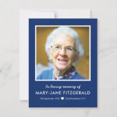 Merci photo funéraire | Marine dans la mémoire aim (Devant)