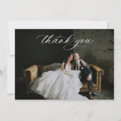 Merci photo mariage (Devant)