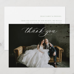 Merci photo mariage