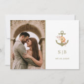 Merci photo Mariage Boho Monogram (Devant)