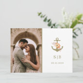 Merci photo Mariage Boho Monogram (Debout devant)