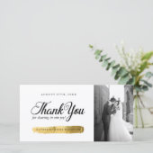 Merci photo Mariage classique (Debout devant)