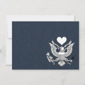 Merci photo Mariage de la marine Blue Hawaii (Dos)