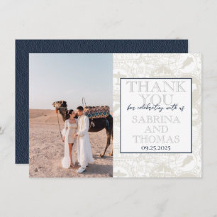 Merci photo Mariage de la marine Blue Maroc