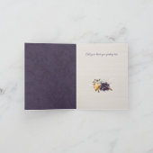 Merci photo Mariage des fleurs d'automne (Intérieur)