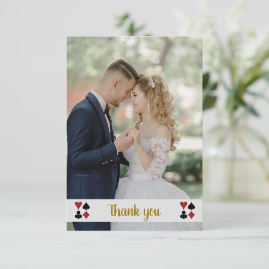 Merci photo Mariage Gold Las Vegas (Debout devant)