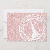 Merci photo Mariage Paris rose (Dos)