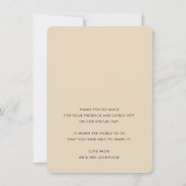 MERCI photo moderne élégance marbre beige (Dos)