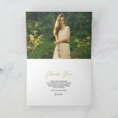 Merci photo moderne Glitz Graduation (Intérieur)