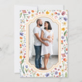 Merci photo neutre - Baby shower de hérisson (Devant)