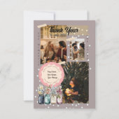 Merci photo personnalisé modifiable (Devant)