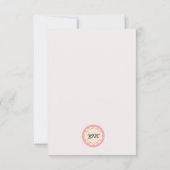 Merci photo personnalisé modifiable (Dos)