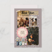 Merci photo personnalisé modifiable (Devant / Derrière)