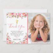 Merci photo Pink First Holy Communion (Devant)