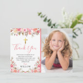 Merci photo Pink First Holy Communion (Debout devant)