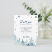 Merci photo Silver & Blue Winter Wonderland (Debout devant)