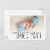 MERCI PHOTO superposition de contour moderne gras  (Devant / Derrière)