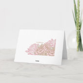 Merci photo Vintage Rose du chou (Dos)