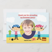 Merci Pirate Carte photo (Devant)