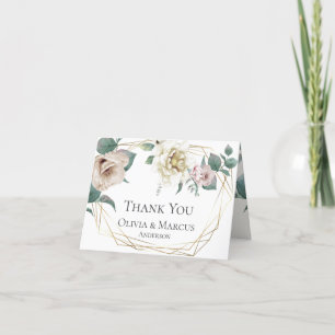 Merci Pivoines aquarelle rose et ivoire