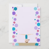 Merci plat de partie de gymnastique dans l'Aqua et (Dos)