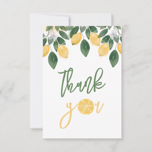 Merci plat Fille Citron (Devant)